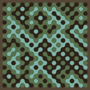 Çokrenkli kiremit bağlantı illüstrasyonuName