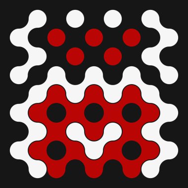 Çokrenkli kiremit bağlantı illüstrasyonuName