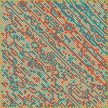 Çokrenkli kiremit bağlantı illüstrasyonuName