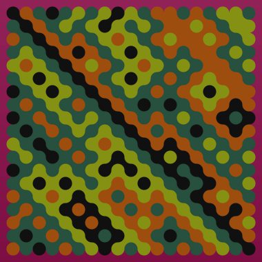 Çokrenkli kiremit bağlantı illüstrasyonuName