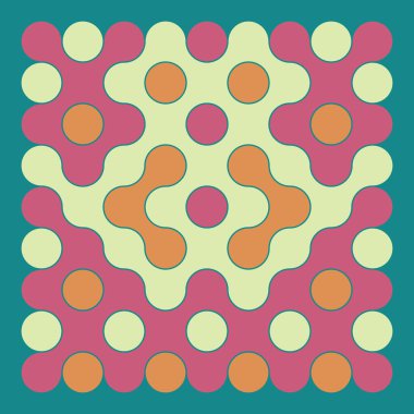 Çokrenkli kiremit bağlantı illüstrasyonuName