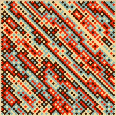 Çokrenkli kiremit bağlantı illüstrasyonuName