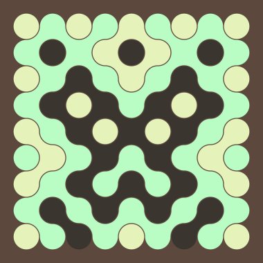 Çokrenkli kiremit bağlantı illüstrasyonuName