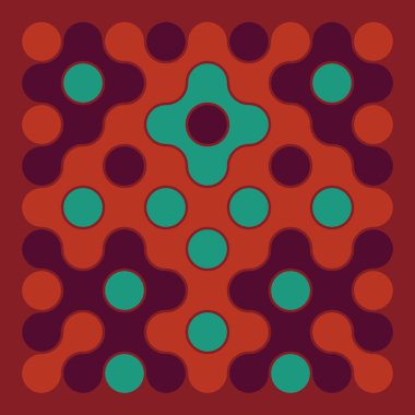 Çokrenkli kiremit bağlantı illüstrasyonuName