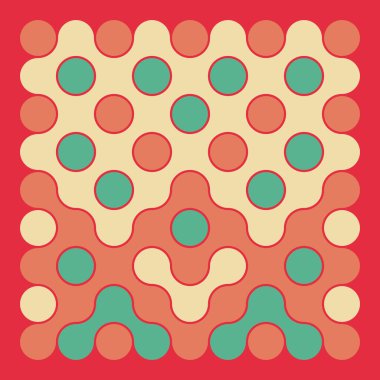 Çokrenkli kiremit bağlantı illüstrasyonuName