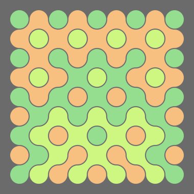 Çokrenkli kiremit bağlantı illüstrasyonuName