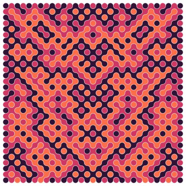 Çokrenkli kiremit bağlantı illüstrasyonuName