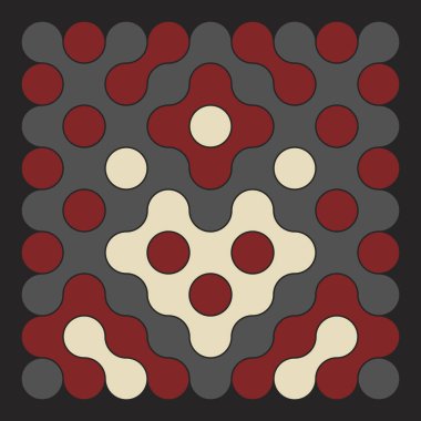 Çokrenkli kiremit bağlantı illüstrasyonuName