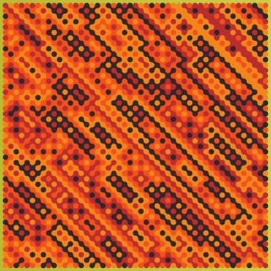 Çokrenkli kiremit bağlantı illüstrasyonuName