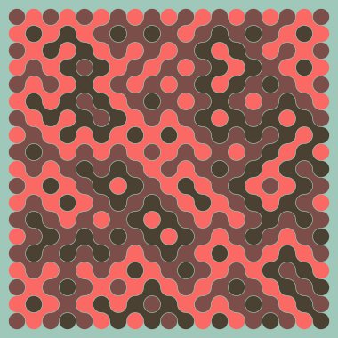 Çokrenkli kiremit bağlantı illüstrasyonuName