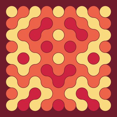 Çokrenkli kiremit bağlantı illüstrasyonuName