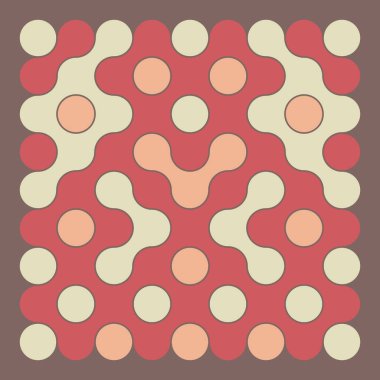 Çokrenkli kiremit bağlantı illüstrasyonuName