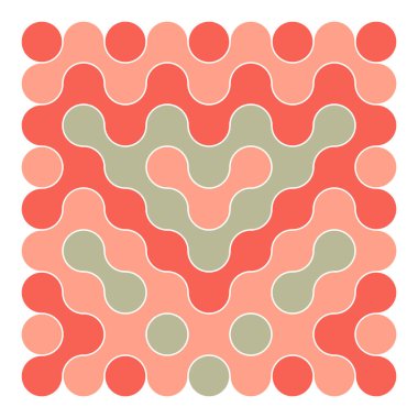 Çokrenkli kiremit bağlantı illüstrasyonuName