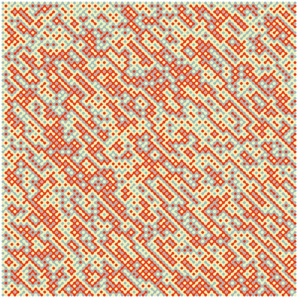 Çokrenkli kiremit bağlantı illüstrasyonuName