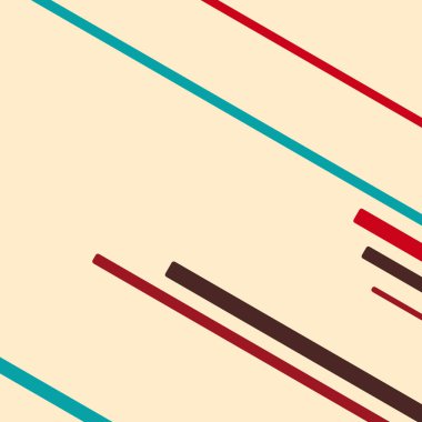 Rastgele Renk akış çizgileri resimlemesi