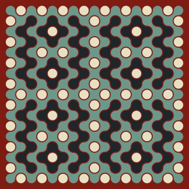 Çokrenkli kiremit bağlantı illüstrasyonuName