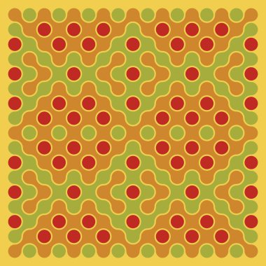 Çokrenkli kiremit bağlantı illüstrasyonuName