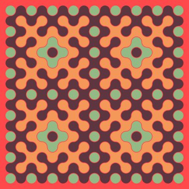 Çokrenkli kiremit bağlantı illüstrasyonuName