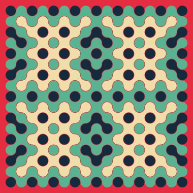 Çokrenkli kiremit bağlantı illüstrasyonuName