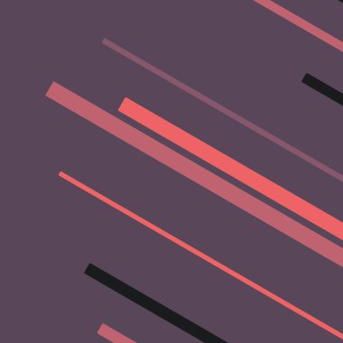 Rastgele Renk akış çizgileri resimlemesi