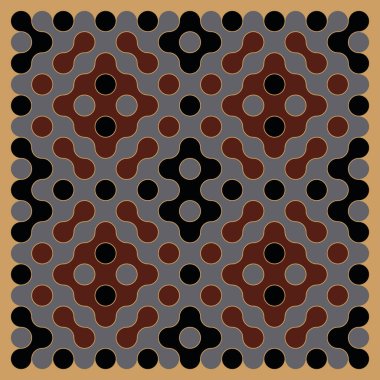 Çokrenkli kiremit bağlantı illüstrasyonuName