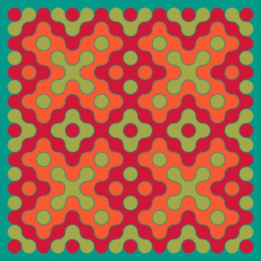 Çokrenkli kiremit bağlantı illüstrasyonuName