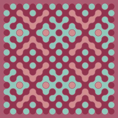 Çokrenkli kiremit bağlantı illüstrasyonuName