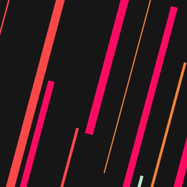 Rastgele Renk akış çizgileri resimlemesi