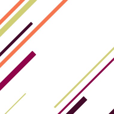 Rastgele Renk akış çizgileri resimlemesi