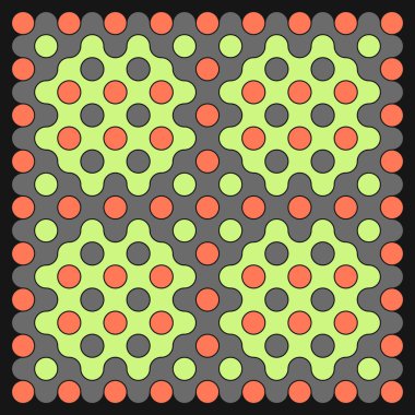 Çokrenkli kiremit bağlantı illüstrasyonuName