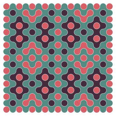 Çokrenkli kiremit bağlantı illüstrasyonuName