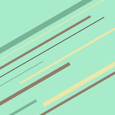 Rastgele Renk akış çizgileri resimlemesi