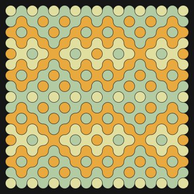 Çokrenkli kiremit bağlantı illüstrasyonuName