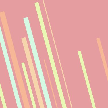 Rastgele Renk akış çizgileri resimlemesi