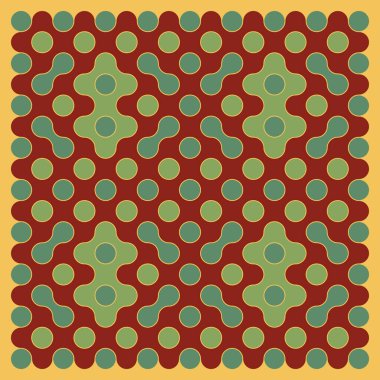 Çokrenkli kiremit bağlantı illüstrasyonuName