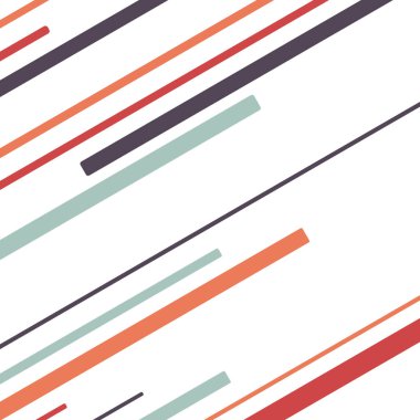 Rastgele Renk akış çizgileri resimlemesi