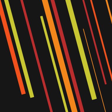 Rastgele Renk akış çizgileri resimlemesi