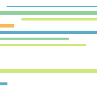Rastgele Renk akış çizgileri resimlemesi