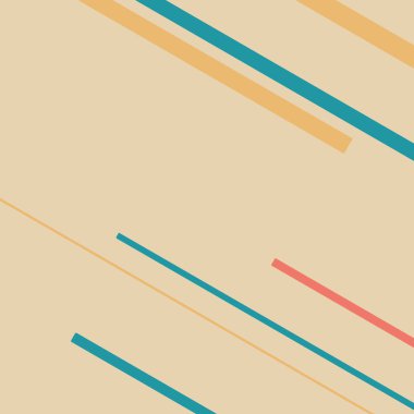 Rastgele Renk akış çizgileri resimlemesi