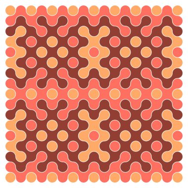 Çokrenkli kiremit bağlantı illüstrasyonuName