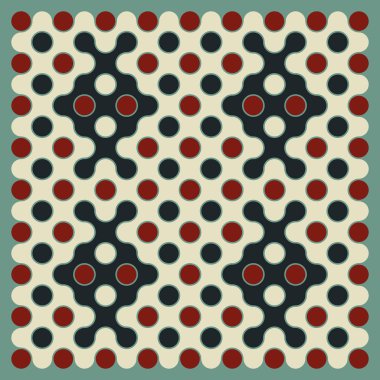 Çokrenkli kiremit bağlantı illüstrasyonuName