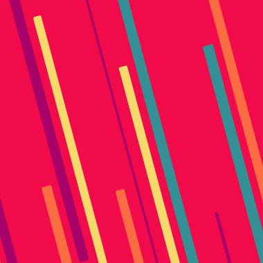 Rastgele Renk akış çizgileri resimlemesi