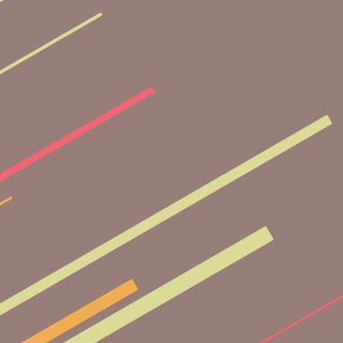 Rastgele Renk akış çizgileri resimlemesi