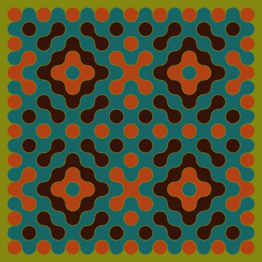 Çokrenkli kiremit bağlantı illüstrasyonuName