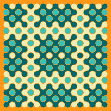 Çokrenkli kiremit bağlantı illüstrasyonuName