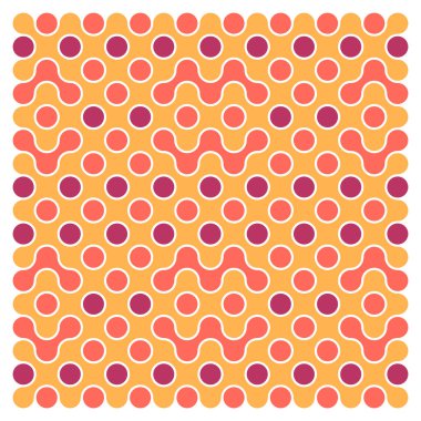 Çokrenkli kiremit bağlantı illüstrasyonuName