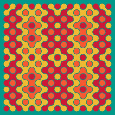 Çokrenkli kiremit bağlantı illüstrasyonuName