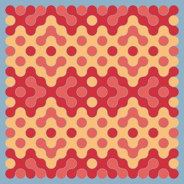 Çokrenkli kiremit bağlantı illüstrasyonuName