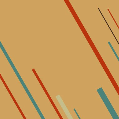 Rastgele Renk akış çizgileri resimlemesi