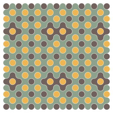 Çokrenkli kiremit bağlantı illüstrasyonuName